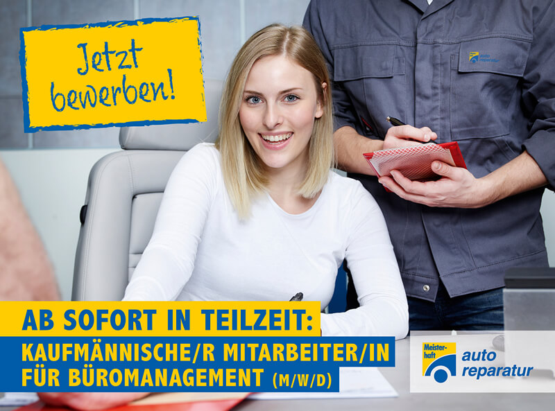 Stellenanzeige-Bild für Bürokraft bei Auto Mutter